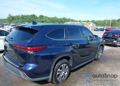 2020 Toyota Highlander Xle from USA, damaged, VIN 5TDGZRBH8LS517110